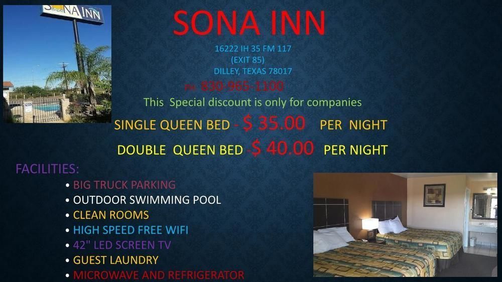 Sona Inn Dilley ภายนอก รูปภาพ